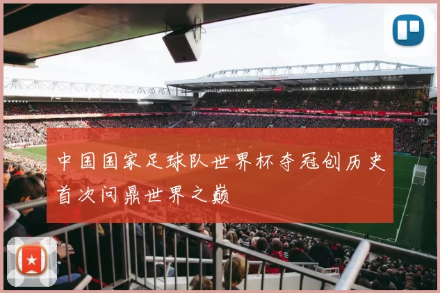 中国国家足球队世界杯夺冠创历史首次问鼎世界之巅